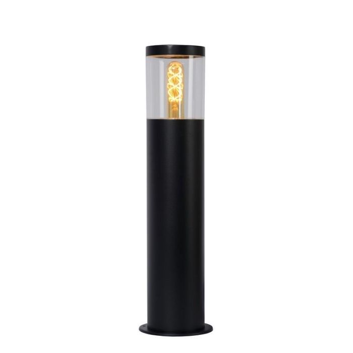Svart utelampa modern, Fedor, IP44