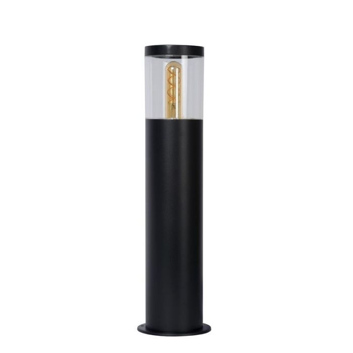 Svart utelampa modern, Fedor, IP44