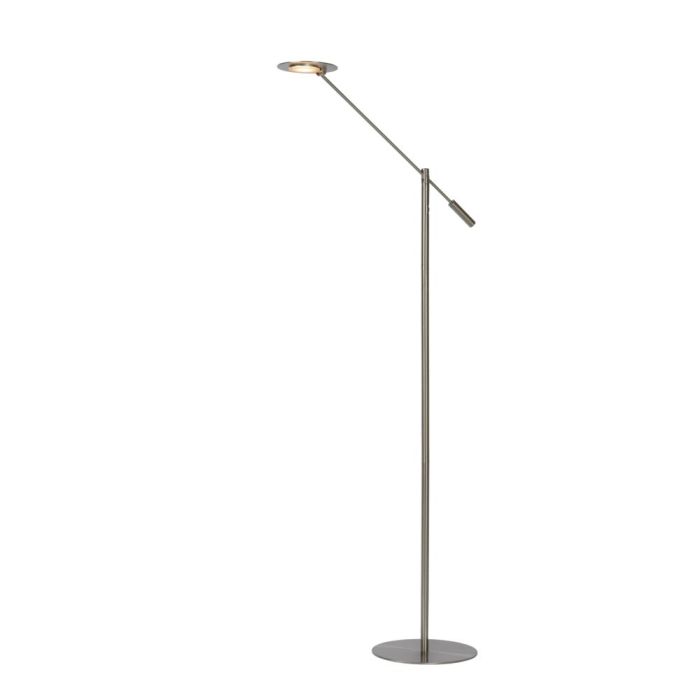 Krom läslampa golv modern, Anselmo, 9W, 3000K LED