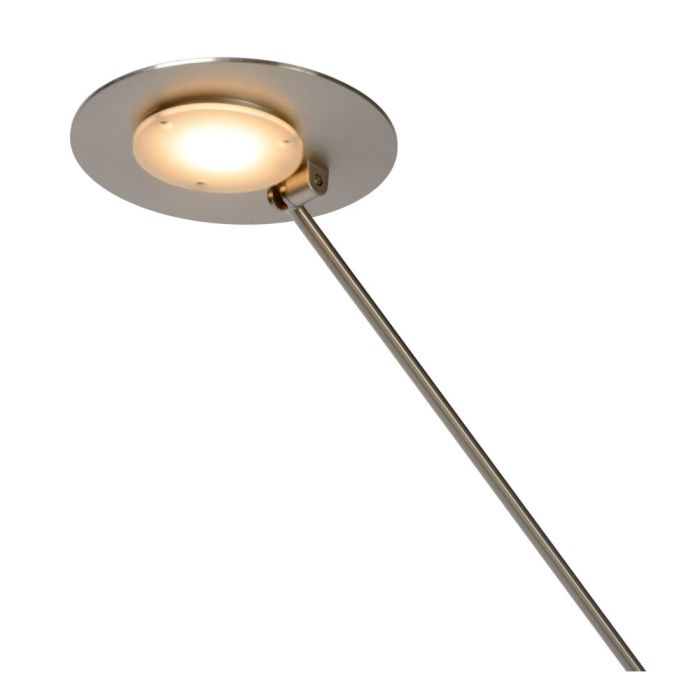 Krom läslampa golv modern, Anselmo, 9W, 3000K LED