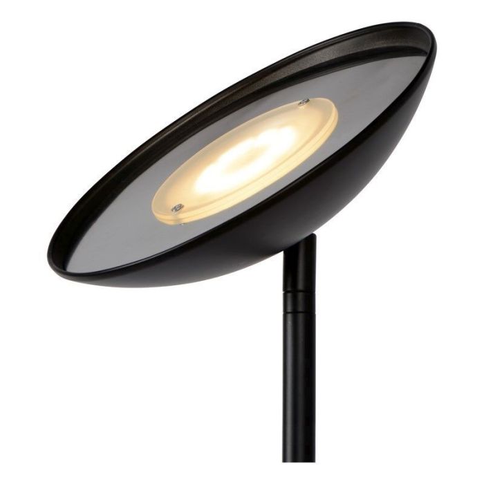 Svart läslampa golv modern, Zenith, 20W, 3000K LED