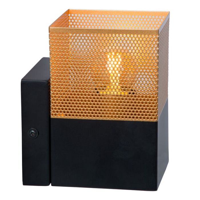 Guld vägglampa modern, Renate