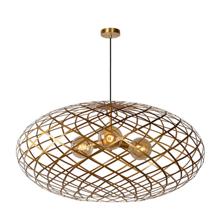 Guld fönsterlampa modern, Wolfram