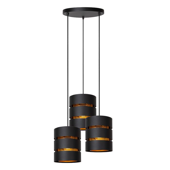 Svart fönsterlampa modern, Rosas
