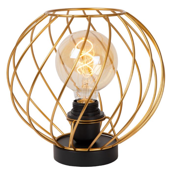 Mässing bordslampa klassisk, Danza, med brytare