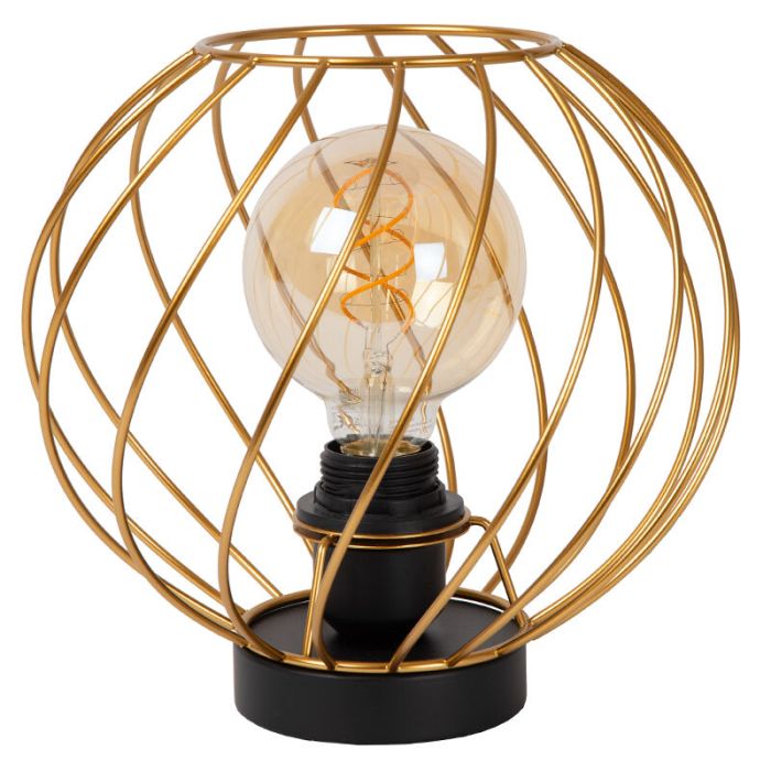 Mässing bordslampa klassisk, Danza, med brytare