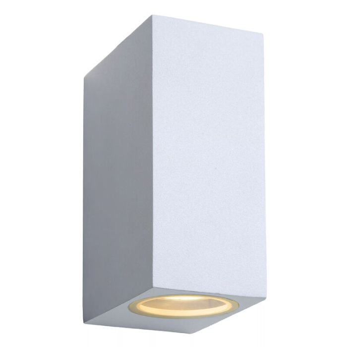 Vit utelampa modern, Zora, IP44