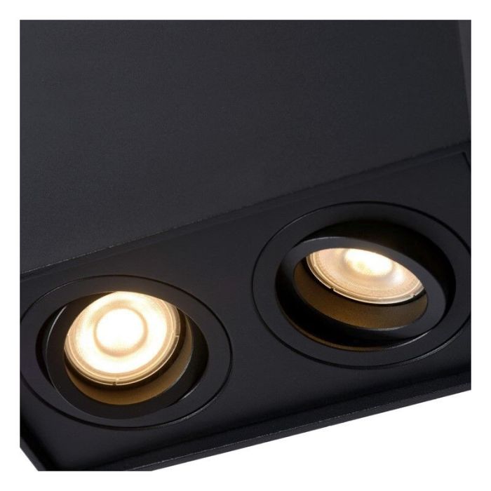 Svart spotlight tak modern, Tube
