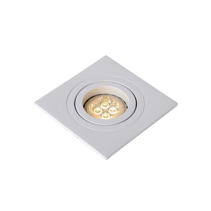 Vit infälld spotlight modern, Tube