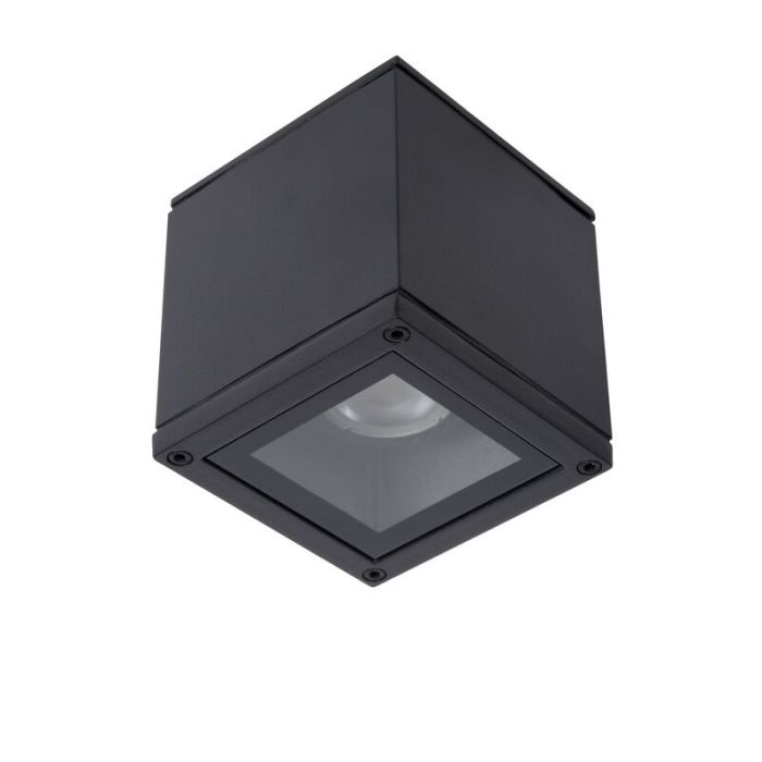 Svart spotlight tak modern, Aven, IP65