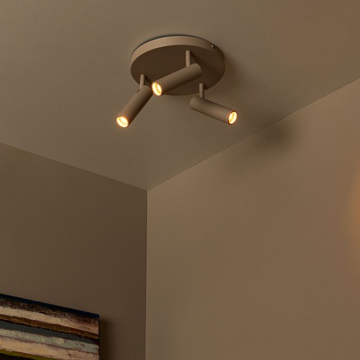 Taupe spotlight tak modern, Grado