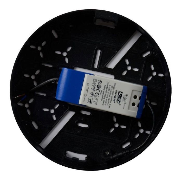 Svart plafond modern, Ceres, 30W, 3000K LED, IP44
