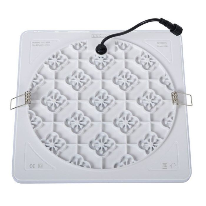 Vit plafond modern, Ceres, 30W, 3000K LED, IP44