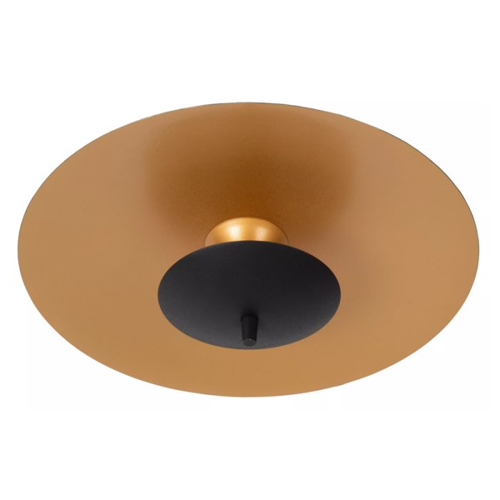 Guld plafond vintage, Vulcan, 9W, 3000K LED