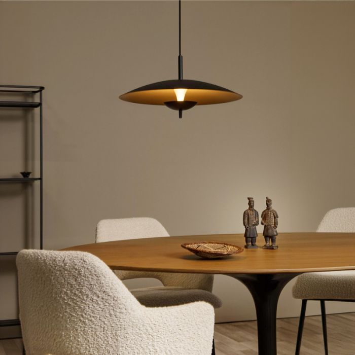 Svart fönsterlampa vintage, Vulcan, 9W, 3000K LED