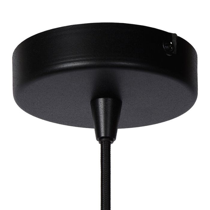 Svart fönsterlampa klassisk, Nolan