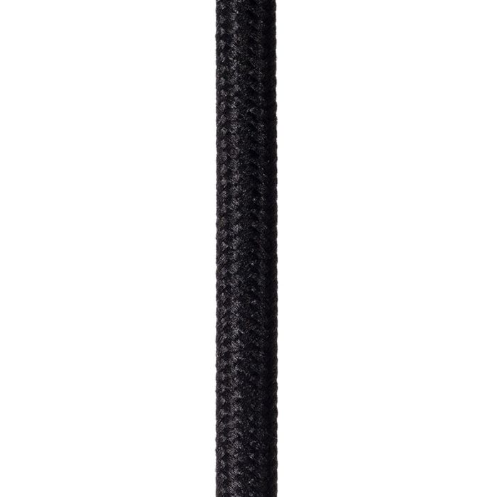 Svart fönsterlampa klassisk, Nolan