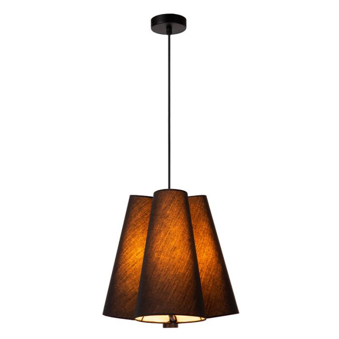 Svart fönsterlampa tyg, Gregory