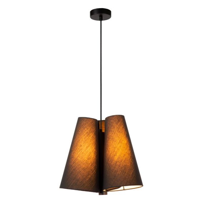 Svart fönsterlampa tyg, Gregory