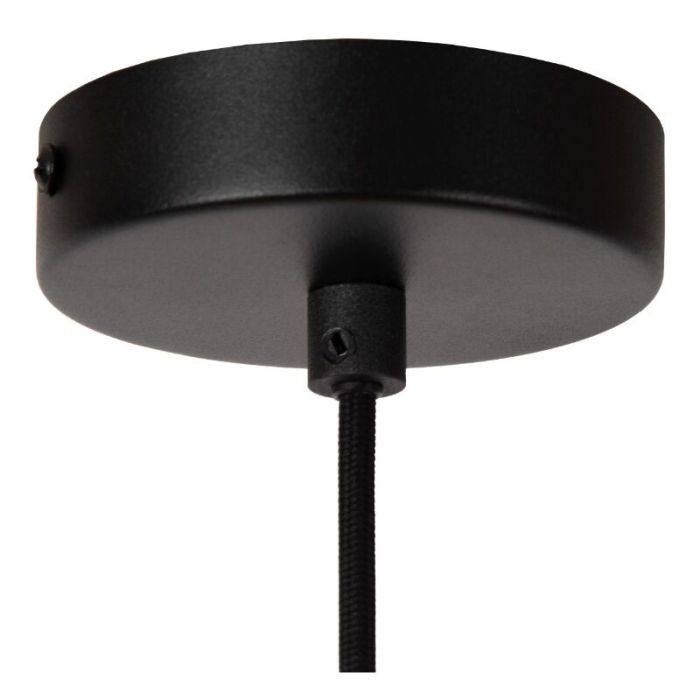 Svart fönsterlampa tyg, Gregory