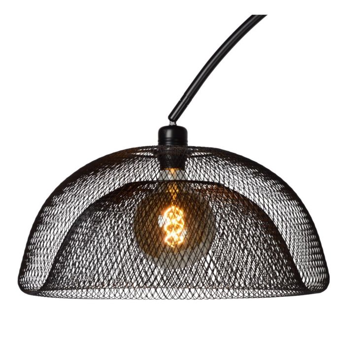 Svart båglampa modern, Mesh, med brytare