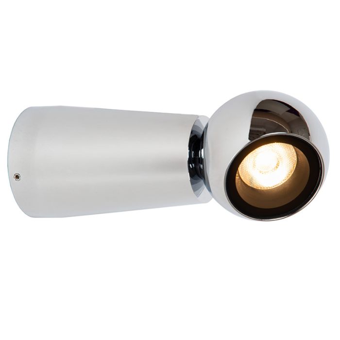Krom utelampa modern, Ipsos, 5W, 2700K LED, IP54