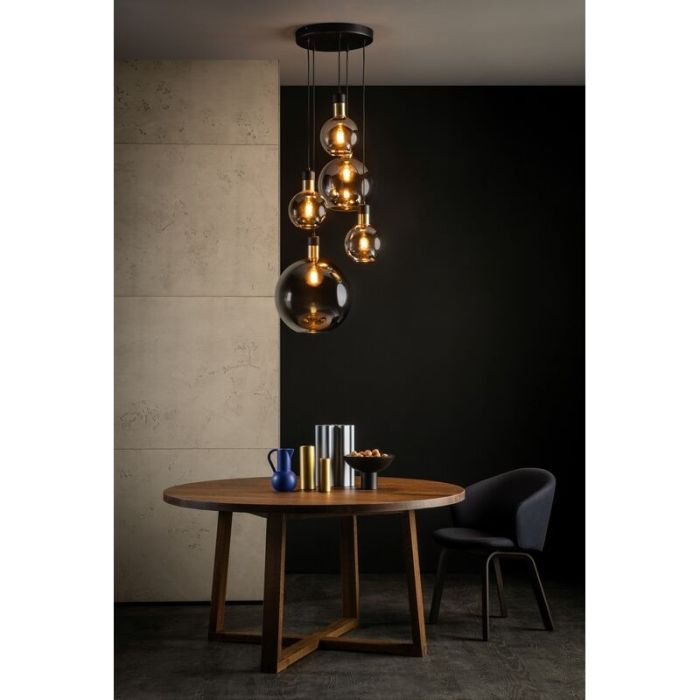 Grå fönsterlampa vintage, Julius