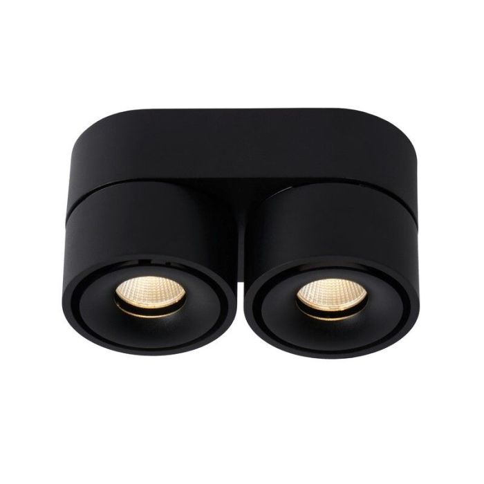 Svart spotlight tak modern, Yumiko, 8W, 2700K LED