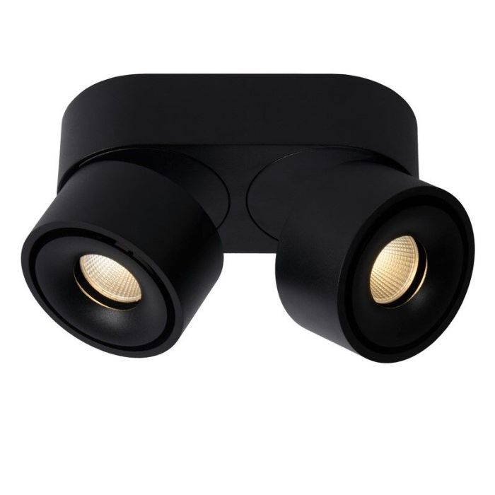 Svart spotlight tak modern, Yumiko, 8W, 2700K LED