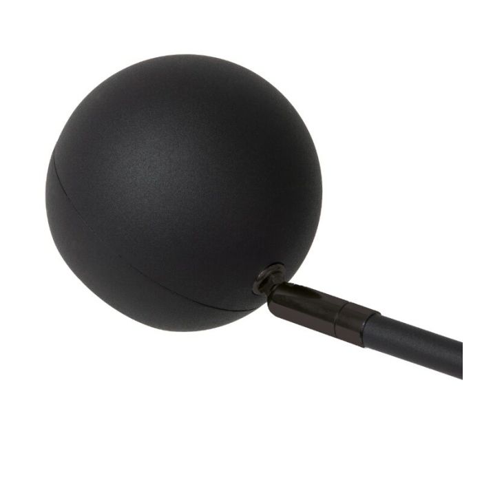 Svart uppladdningsbar bordslampa modern, Comet, 3W, 2700K LED, med beröringsdimmer