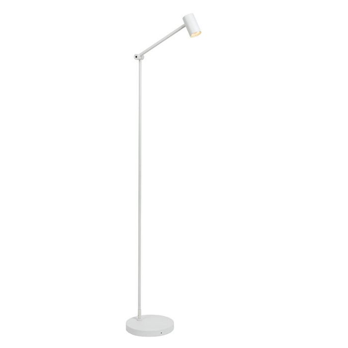 Vit uppladdningsbar golvlampa modern, Tipik, 3W, 2700K LED, med beröringsdimmer