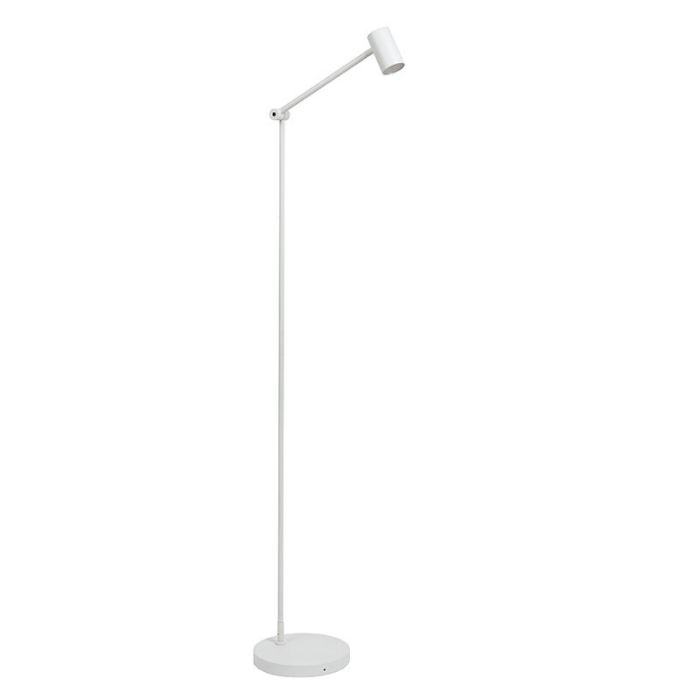 Vit uppladdningsbar golvlampa modern, Tipik, 3W, 2700K LED, med beröringsdimmer