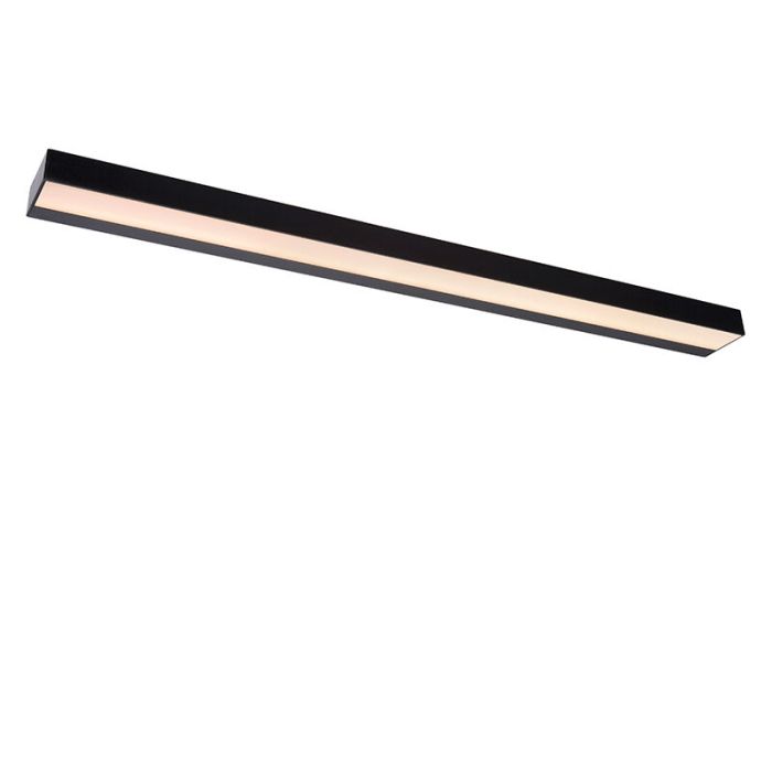 Svart badrumslampa vägg modern, Alexa, 13W, 3000K LED, IP44