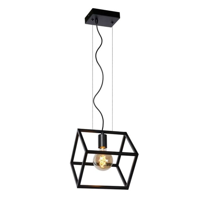 Svart fönsterlampa modern, Fabian