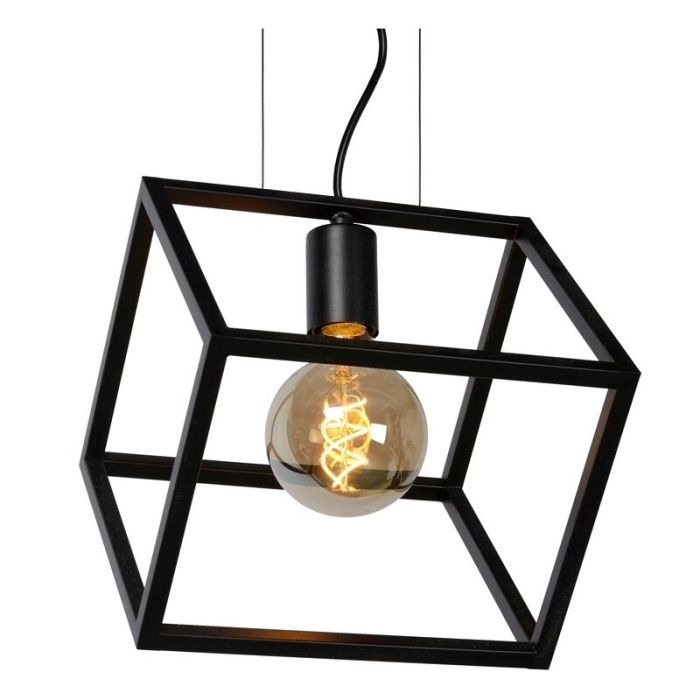 Svart fönsterlampa modern, Fabian