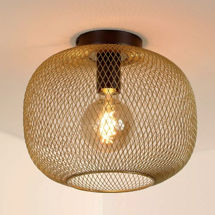 Guld plafond vintage, Mesh