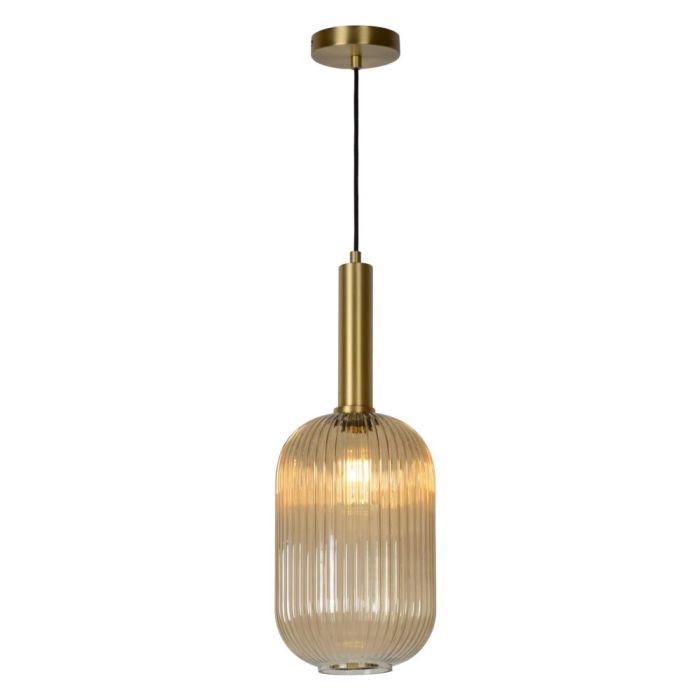 Bärnstensfärgad fönsterlampa retro, Maloto