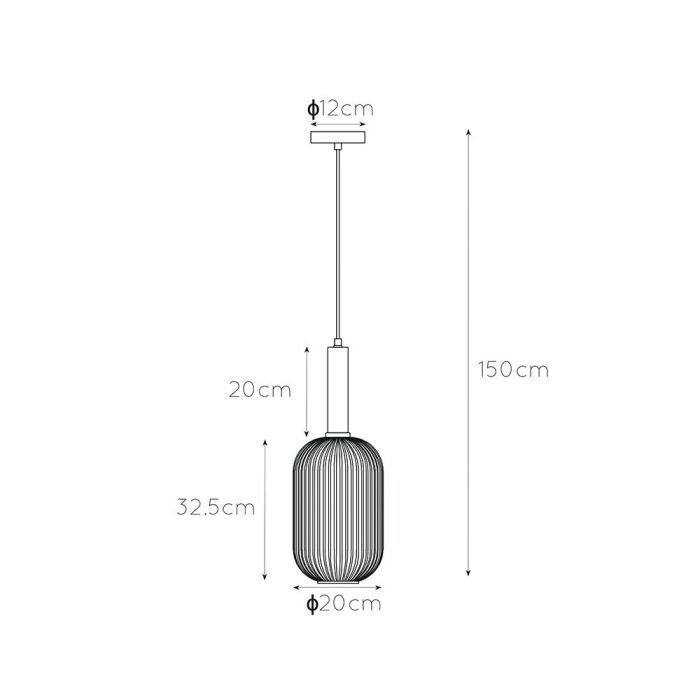 Bärnstensfärgad fönsterlampa retro, Maloto