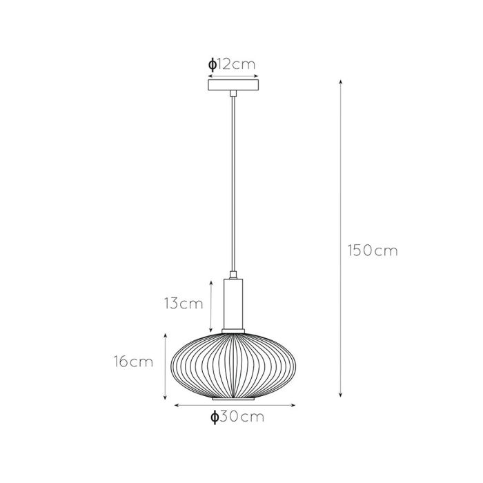Guld fönsterlampa retro, Maloto