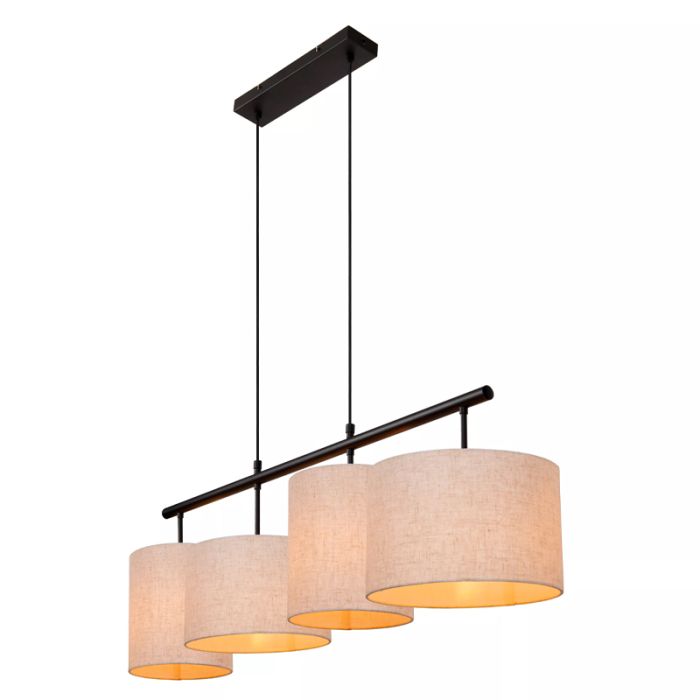 Beige fönsterlampa rustik, Maya