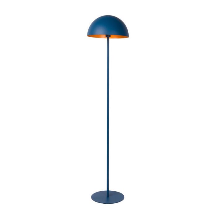 Blå golvlampa modern, Siemon, med brytare