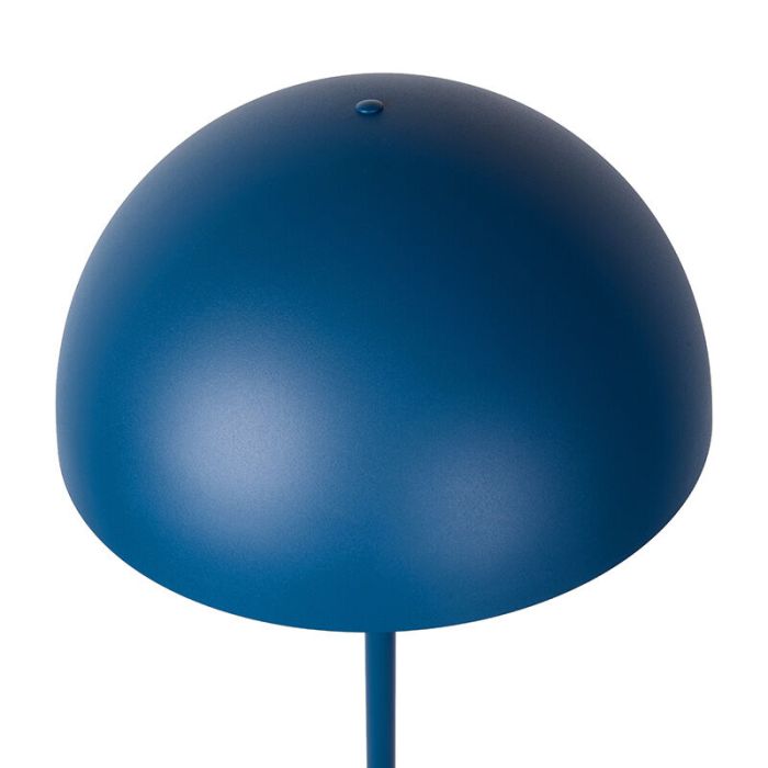Blå golvlampa modern, Siemon, med brytare