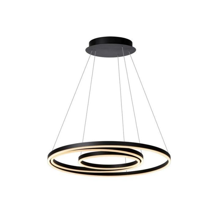 Svart fönsterlampa modern, Triniti, 32W, 3000K LED