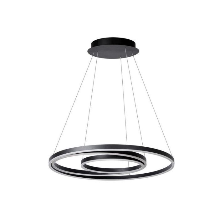 Svart fönsterlampa modern, Triniti, 32W, 3000K LED