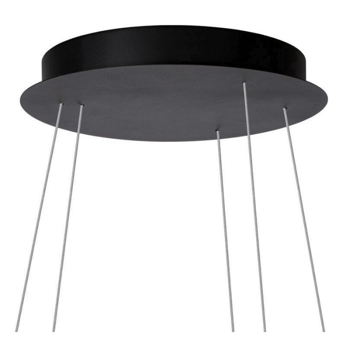Svart fönsterlampa modern, Triniti, 32W, 3000K LED