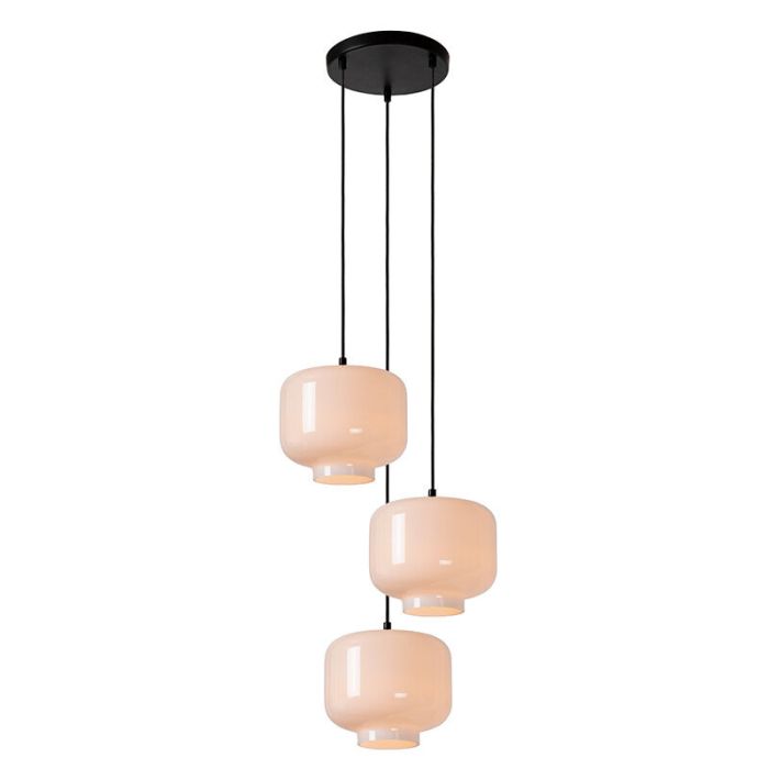 Vit fönsterlampa retro, Medine