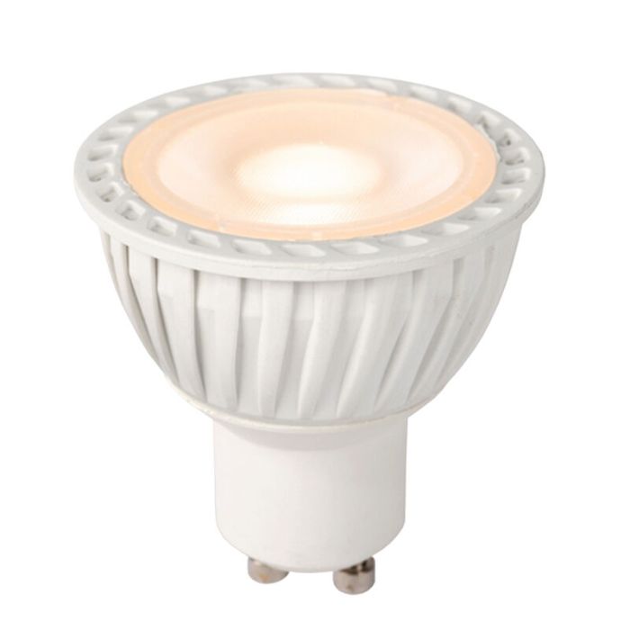 Lucide 3-stegs dimbar LED lampa GU10, Jordan, vit, 5w, 2200K