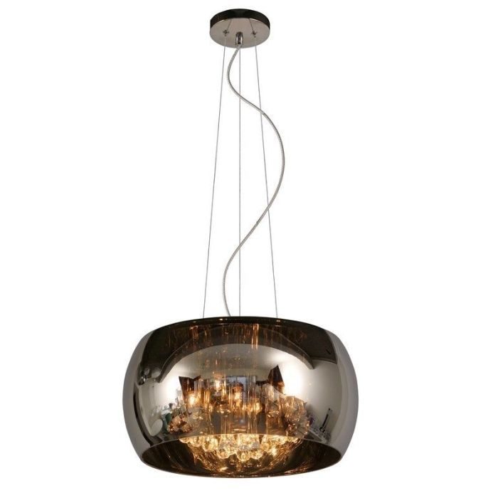 Krom fönsterlampa modern, Pearl