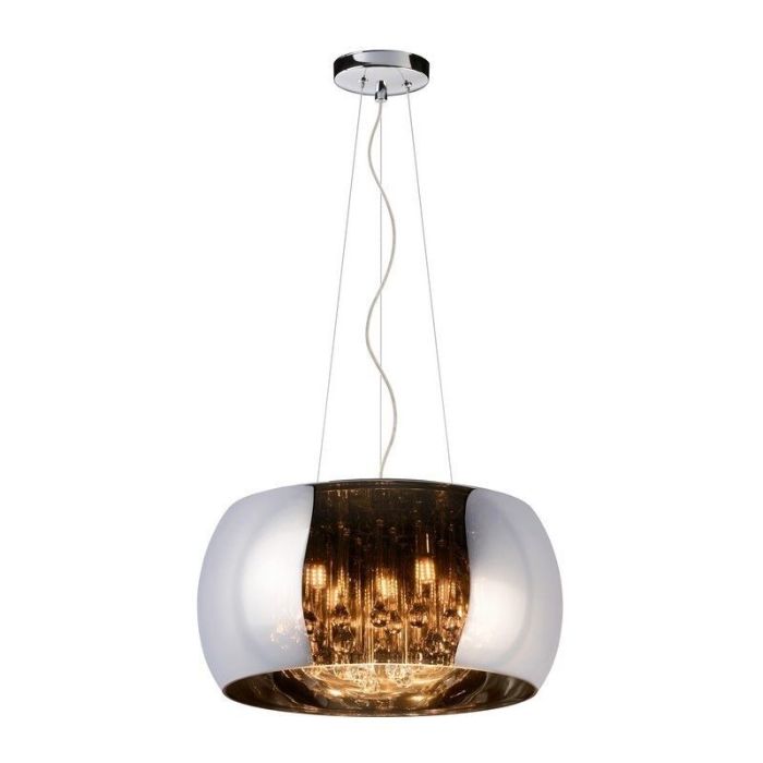 Krom fönsterlampa modern, Pearl