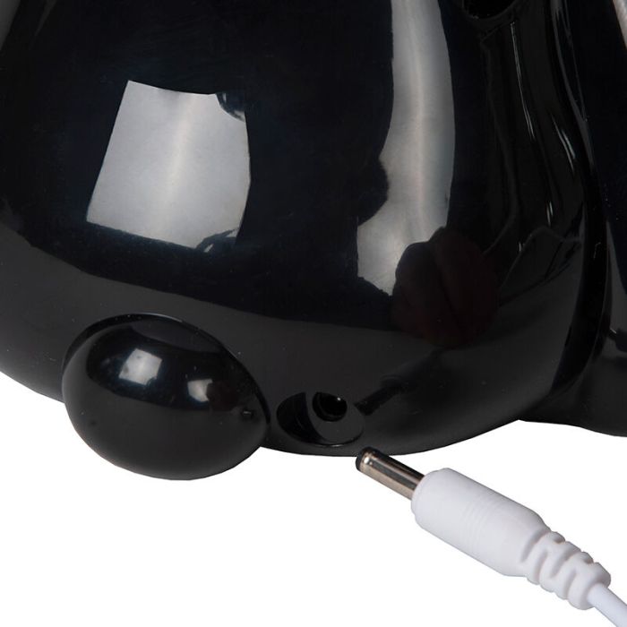Svart bordslampa barn, Dodo Panda, 3W, 4000K LED